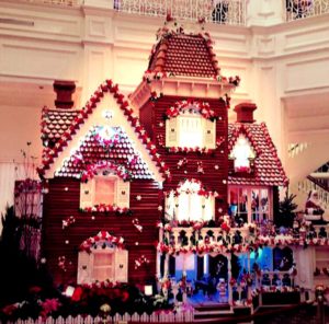 Gingerbread house at the Grand Floridian