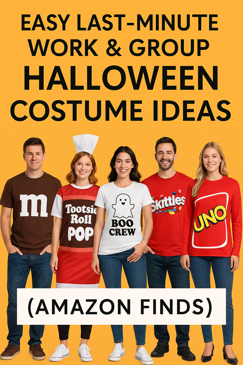 🎃 Easy Last-Minute Work & Group Halloween Costume Ideas (Amazon Finds!)